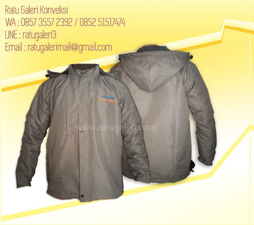 Hasil Produksi dan Desain Jaket Taslan Fleece Engineering Hasil Produksi dan Desain Jaket Taslan Fleece Engineering