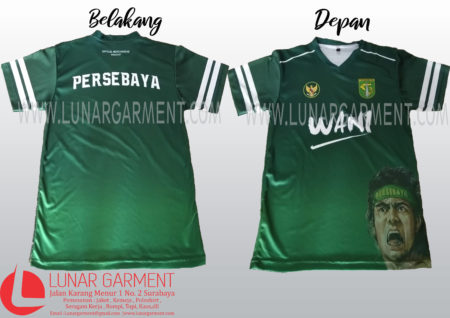 Hasil Produksi Jersey Persebaya Wanii