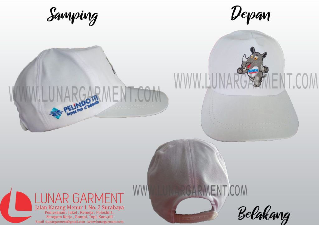 Hasil Produksi Topi BUMN Pelindo III