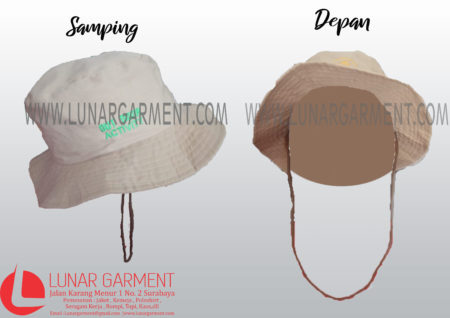 Hasil Produksi Topi Bucket Outdoor Activityy