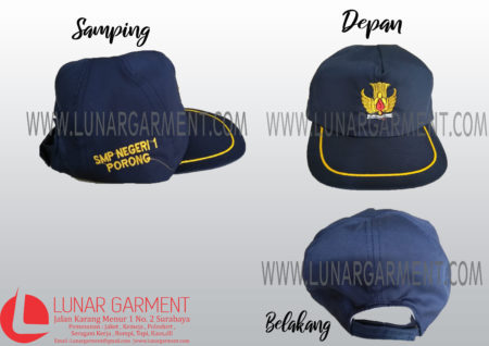 Hasil Produksi Topi SMP NEGERI 1 PORONG