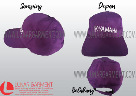 Hasil Produksi Topi Yamaha