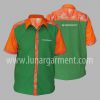 Hasil Produksi Dan Desain Kemeja American Drill Obsession Kombinasi Batik