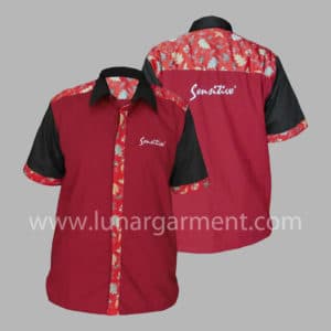 Hasil Produksi Dan Desain Kemeja American Drill Sensitive
