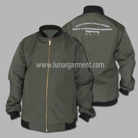 Hasil Desain Dan Produksi Jaket Gore-Tex Master Of Enviromental Sanitation Engineering ITS