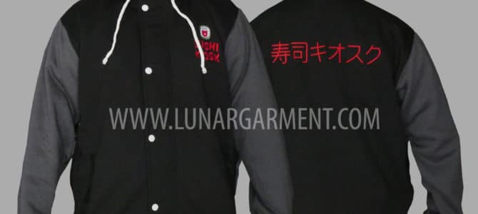 Hasil Produksi Dan Desain Jaket Fleece Sushi Kiosk Hasil Produksi Dan Desain Jaket Fleece Sushi Kiosk
