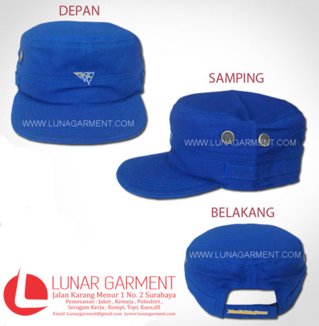 Hasil Produksi Topi Mandalika Gress