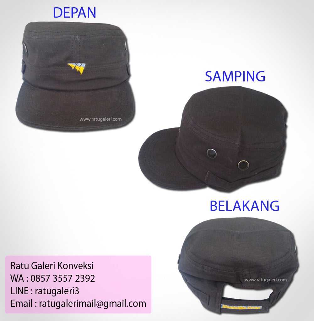 Hasil Produksi Dan Desain Topi Mandalika Gress Hasil Produksi Dan Desain Topi Mandalika Gress