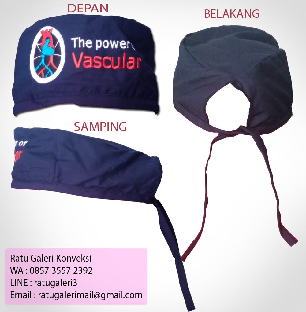 Hasil Produksi Dan Desain Topi Operasi “RS. Dr. Sutomo” Hasil Produksi Dan Desain Topi Operasi “RS. Dr. Sutomo”