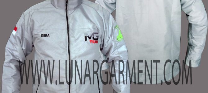 Hasil Produksi Dan Desain Jaket Taslan Waterproof MG Team Hasil Produksi Dan Desain Jaket Taslan Waterproof MG Team