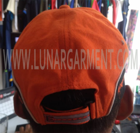 Topi Drill De Shocs (Belakang)