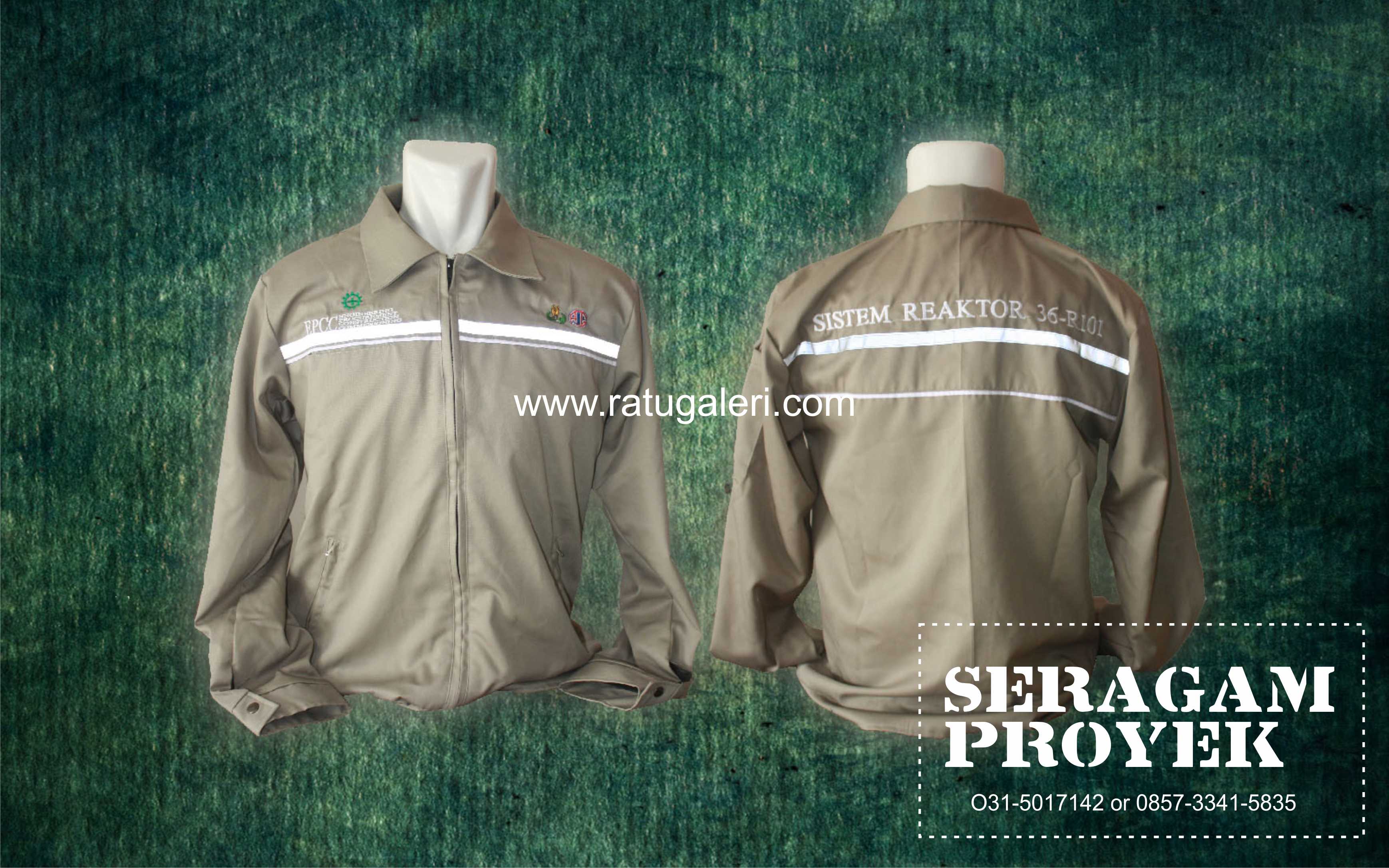 Contoh Desain Seragam Amdrill Proyek EEPC Lunar Garment 